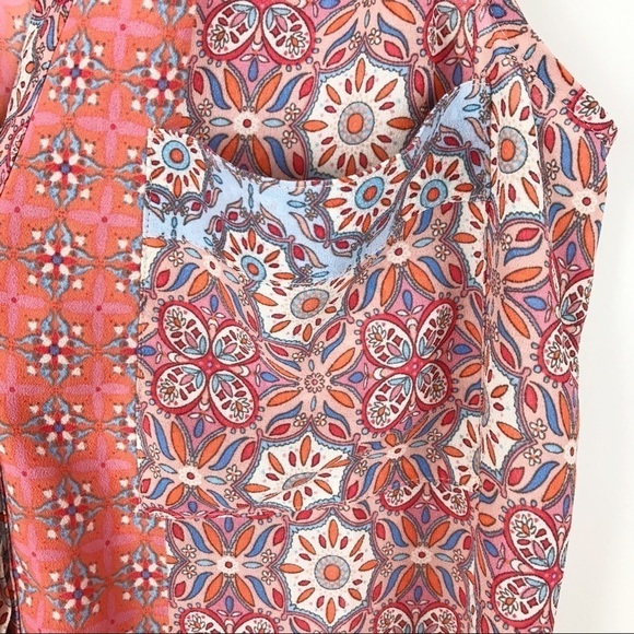Sanctuary Collage Craft Split Neck Tank - Picture 5 of 9